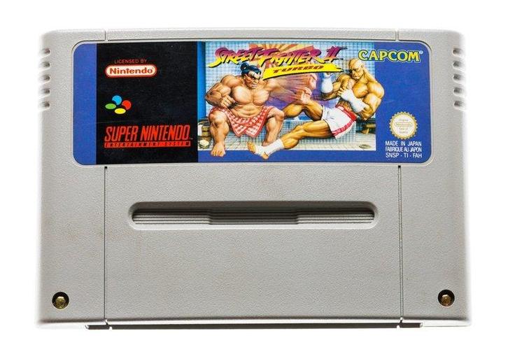 Street Fighter 2 Turbo [Super Nintendo], Spelcomputers en Games, Games | Nintendo Super NES, Zo goed als nieuw, Ophalen of Verzenden