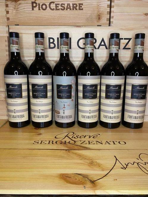 2020 Fontanafredda, Serralunga dAlba - Barolo DOCG - 6, Verzamelen, Wijnen