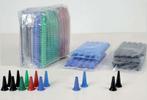 Oortips 4 mm volwassenen 2,5 mm kind kleurenmix 1000 stuks,, Verzenden, Nieuw