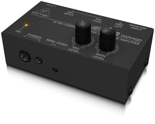 Behringer MA400 Micromon Monitor hoofdtelefoon versterker, Muziek en Instrumenten, Instrumenten | Toebehoren, Verzenden