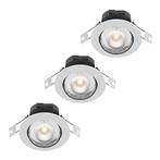 Calex Smart Inbouwspot Wit - Set van 3, Huis en Inrichting, Lampen | Losse lampen, Ophalen of Verzenden, Nieuw