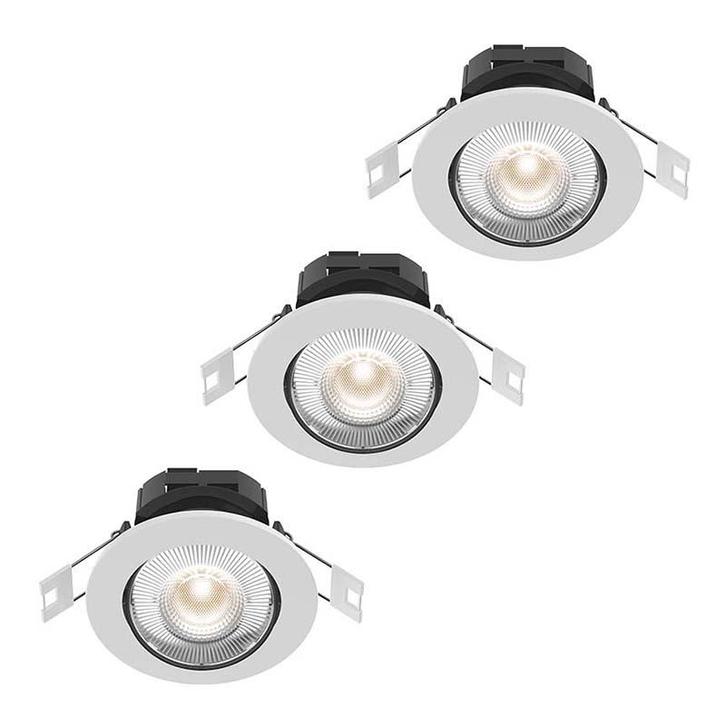 Calex Smart Inbouwspot Wit - Set van 3, Huis en Inrichting, Lampen | Losse lampen, Ophalen of Verzenden