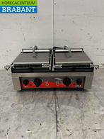 RVS Dubbele Contactgrill Paninigrill Grill 230V Horeca, Ophalen of Verzenden, Nieuw zonder verpakking