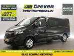 Opel Vivaro 1.6 CDTI L2H1 MARGE! DC 6 Pers LED Camera €277pm, Zwart, Nieuw, Opel, Handgeschakeld