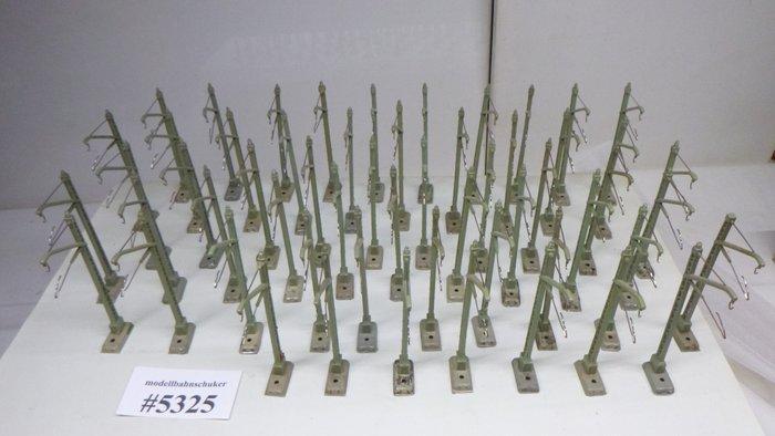 Märklin H0 - 7009 - Bovenleiding (114) - Bovenleiding;, Hobby en Vrije tijd, Modeltreinen | H0