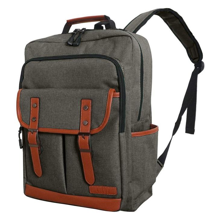 ZILOU Laptop Rugzak - 28L - 15.6 - Met regenhoes - Grijs, Sieraden, Tassen en Uiterlijk, Tassen | Rugtassen, 30 tot 45 cm, 40 cm of meer