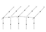 Dorema Frame Voortent Aluminium 28mm diepte 240, Caravans en Kamperen, Nieuw