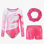 Driedelig turnsetje Loïs LM - roze - maat 152/158, Sport en Fitness, Turnen, Nieuw, Ophalen of Verzenden, Roze, Turnpak(je)