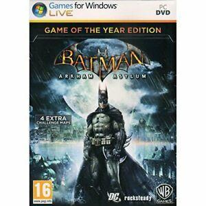 Batman : Arkham Asylum- Game of the year (PC DVD) PC, Spelcomputers en Games, Games | Pc, Gebruikt, Verzenden