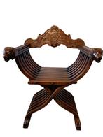 Girolamo Savonarola - Klapstoel - Hout - Savonarola, Antiek en Kunst, Curiosa en Brocante