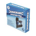 Silverline Compressor - Pneumatische - Spijkermachine - 5..., Nieuw, Ophalen of Verzenden