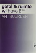Getal en Ruimte 1 Havo B Antwoorden 9789011098725, Verzenden, Gelezen, L.A. Reichard