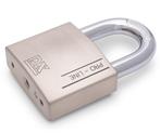 Hangslot DX PRO-line HSPRO 70 R SE Zilver, Doe-het-zelf en Verbouw, Hang- en Sluitwerk, Ophalen of Verzenden, Nieuw