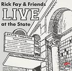 cd - Rick Fay &amp; Friends - LLive at The State, Zo goed als nieuw, Verzenden