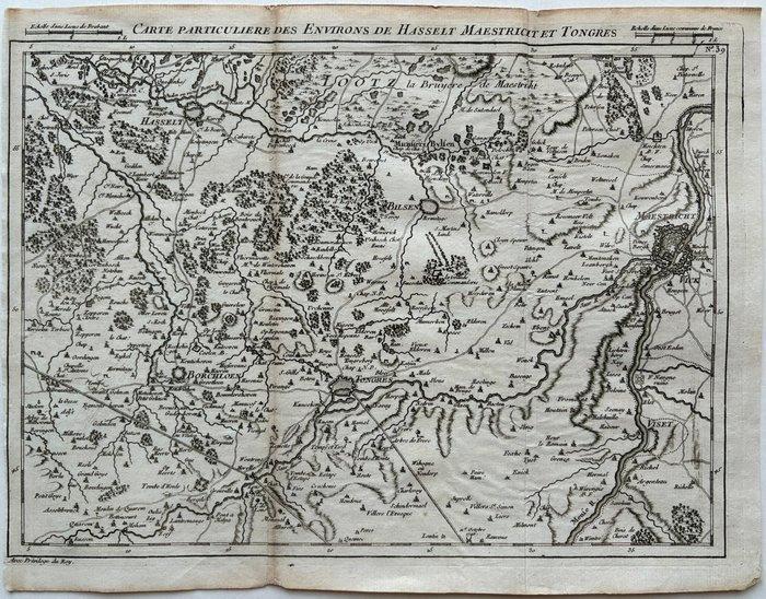 Nederland, België - Maastricht, Hasselt, Tongeren; G., Boeken, Atlassen en Landkaarten