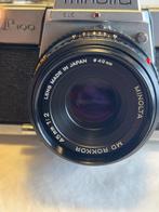 Minolta sr T 100 + 45 mm 2.0 MD Rokkor lend Single lens, Nieuw