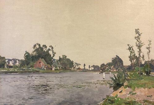 Cornelis Vreedenburgh (1880 –1946), Attributed to - Gezicht, Antiek en Kunst, Kunst | Schilderijen | Klassiek