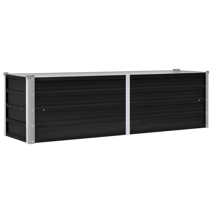 Plantenbak Verhoogd 160cm Antraciet - Retourdeal! 40% Kor..., Tuin en Terras, Bloembakken en Plantenbakken, 30 tot 60 cm, 100 cm of meer