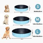 Hondenzwembad + borstel | Zwembad voor honden | Ø80x20cm |, Verzenden, Nieuw