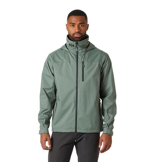 Helly Hansen Crew Hooded Jacket 2.0 | Heren | Grijs Cactus, Watersport en Boten, Accessoires en Onderhoud, Nieuw, Ophalen of Verzenden