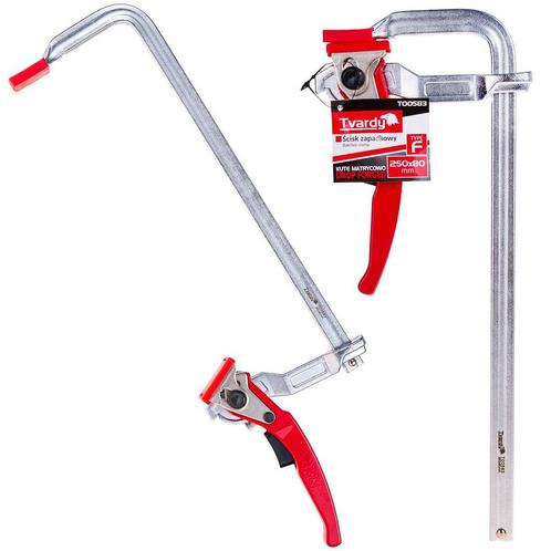 Ratelsysteem Houtklem 250x80 Mm - Lijmklem - Lijmtang - Schr, Doe-het-zelf en Verbouw, Gereedschap | Handgereedschap, Nieuw, Ophalen of Verzenden