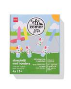 HEMA Stoepkrijt met houders - 4 stuks 3=35% / 2=25% / 1=15%, Verzenden, Nieuw