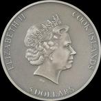Cookeilanden. 5 Dollars 2022 - Trapped series 4 - UNTRAPPED, Postzegels en Munten