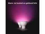 Philips Hue Spot - wit en gekleurd licht - 2 pack - GU10, Huis en Inrichting, Verzenden, Zo goed als nieuw