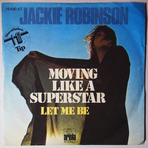 Jackie Robinson - Moving like a superstar - Single, Cd's en Dvd's, Vinyl Singles, Single, Gebruikt, 7 inch, Pop