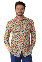 Feest Confetti Overhemd Heren OppoSuits, Kleding | Heren, Nieuw, Verzenden