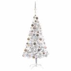 vidaXL Kunstkerstboom met verlichting en kerstballen 150 cm, Diversen, Kerst, Verzenden, Nieuw