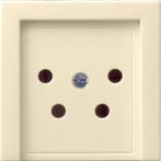 GIRA Systeem 55 Centraalplaat KPN / PTT Crème wit 027901, Ophalen of Verzenden, Nieuw