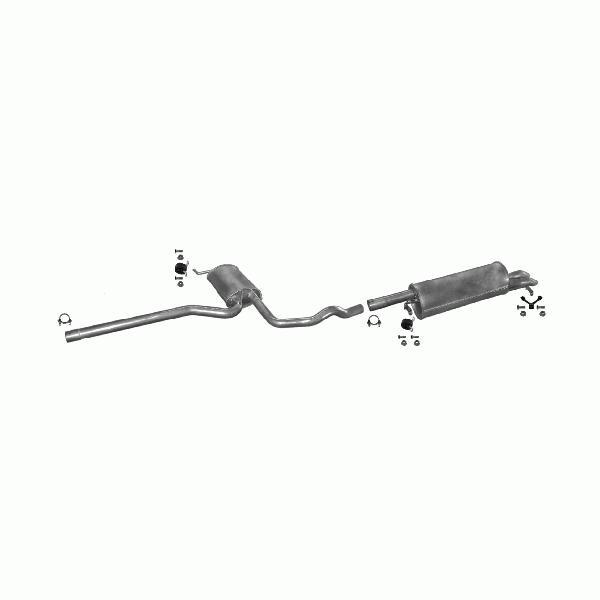 Complete Uitlaatset Volkswagen Passat 1.9 TDI 1995.05 - 1999, Auto-onderdelen, Uitlaatsystemen, Verzenden