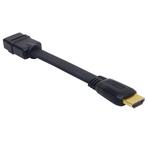 Platte HDMI verlengkabel - versie 1.4 (4K 30Hz) /, Audio, Tv en Foto, Overige Audio, Tv en Foto, Nieuw, Ophalen of Verzenden
