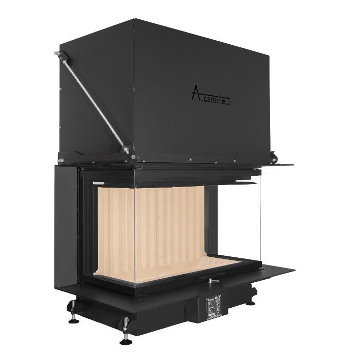 Inbouw Houtkachel Crystal 90 Max, Huis en Inrichting, Kachels