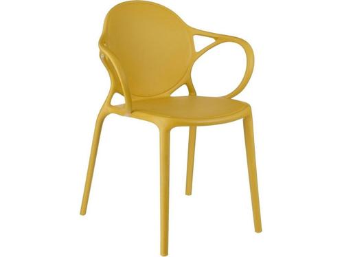 Mica Decorations Nebraska Tuinstoel - L56 x B57 x H80 cm -, Tuin en Terras, Tuinsets en Loungesets, Nieuw, Verzenden