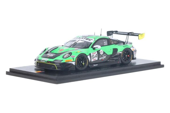 Porsche 911 GT3 R (992) SB834 Spark Models  Modelauto 1:43, Hobby en Vrije tijd, Modelauto's | 1:43, Verzenden