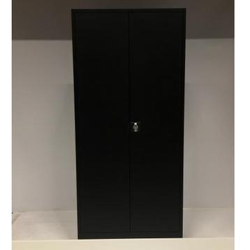 (MDK-106333) Kwadrant tweedeurskast zwart 195 cm nieuw beschikbaar voor biedingen