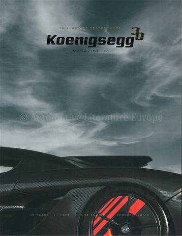 2024 KOENIGSEGG MAGAZINE ENGELS beschikbaar voor biedingen