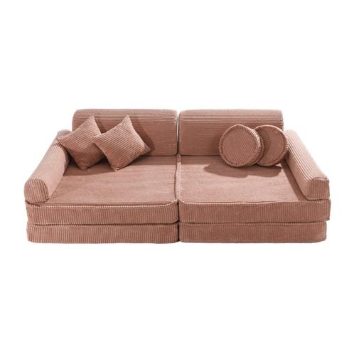 Modulaire kinder speelbank | Corduroy| Poeder roze, Kinderen en Baby's, Kinderkamer | Inrichting en Decoratie, Nieuw, Ophalen of Verzenden