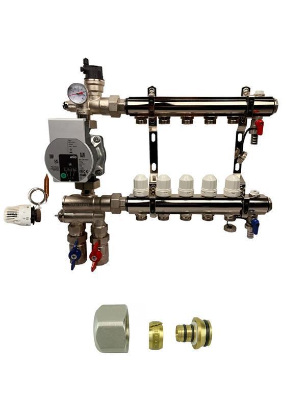 Basic vloerverwarming verdeler 8 groeps aktie prijs, Doe-het-zelf en Verbouw, Verwarming en Radiatoren, Nieuw, Ophalen of Verzenden