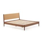 *WOONWINKEL* Kave Home Elan Tweepersoons Bed Walnoot 160 Cm, Huis en Inrichting, Verzenden, Nieuw, Bruin