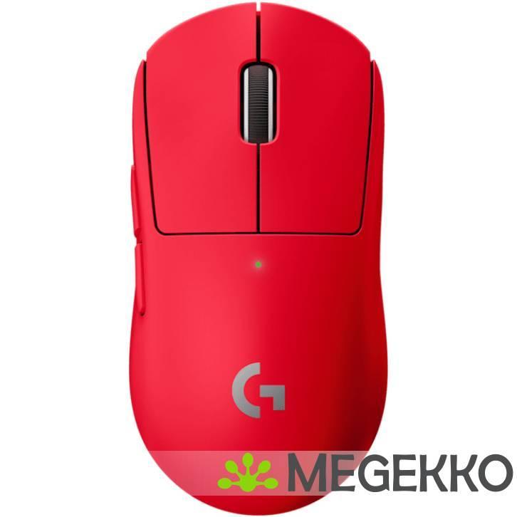 Logitech Pro X Superlight 2 SE Draadloze Gaming Muis Rood, Computers en Software, Muizen, Nieuw, Verzenden