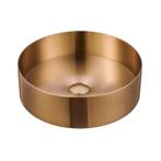 Waskom Felipo 40x40x12cm Copper inclusief afvoerplug, Verzenden, Nieuw