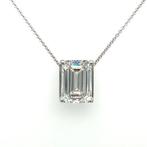 Halsketting - 14 karaat Witgoud - 4.04ct. tw. Diamant, Nieuw