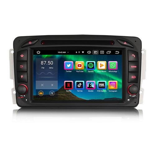 Mercedes C CLK A SLK R170 Klasse CarPlay navigatie Android, Auto diversen, Autoradio's, Nieuw, Ophalen of Verzenden