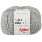 Katia Soft Gratté - 64 parelmoergrijs - Mohair-Look Acryl, Ophalen of Verzenden, Nieuw
