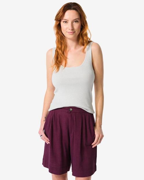 HEMA Dames top Railey glitter gebroken wit, Kleding | Dames, Overige Dameskleding, Nieuw, Verzenden