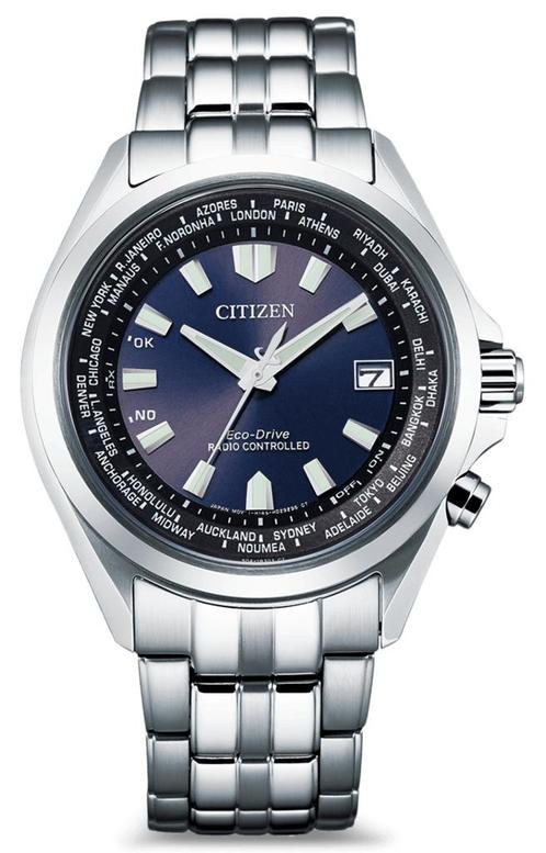 Citizen CB0220-85L Radio Controlled horloge 42 mm, Sieraden, Tassen en Uiterlijk, Horloges | Heren, Staal, Nieuw, Staal, Citizen