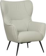 leren moderne oorstoel -  ( leer), Huis en Inrichting, Fauteuils, Nieuw, Ophalen of Verzenden, Landelijk, 75 tot 100 cm